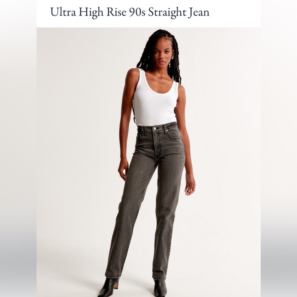 A&F Ultra High 90’s Straight
